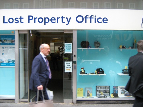 Outside the Lost Property Office